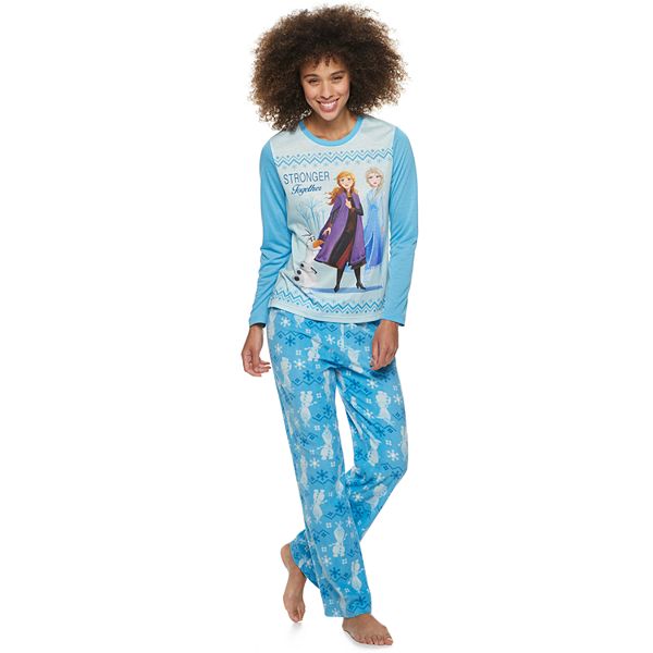 Disney's Frozen Women's Top & Bottoms Pajama Set by Jammies For Your  Families