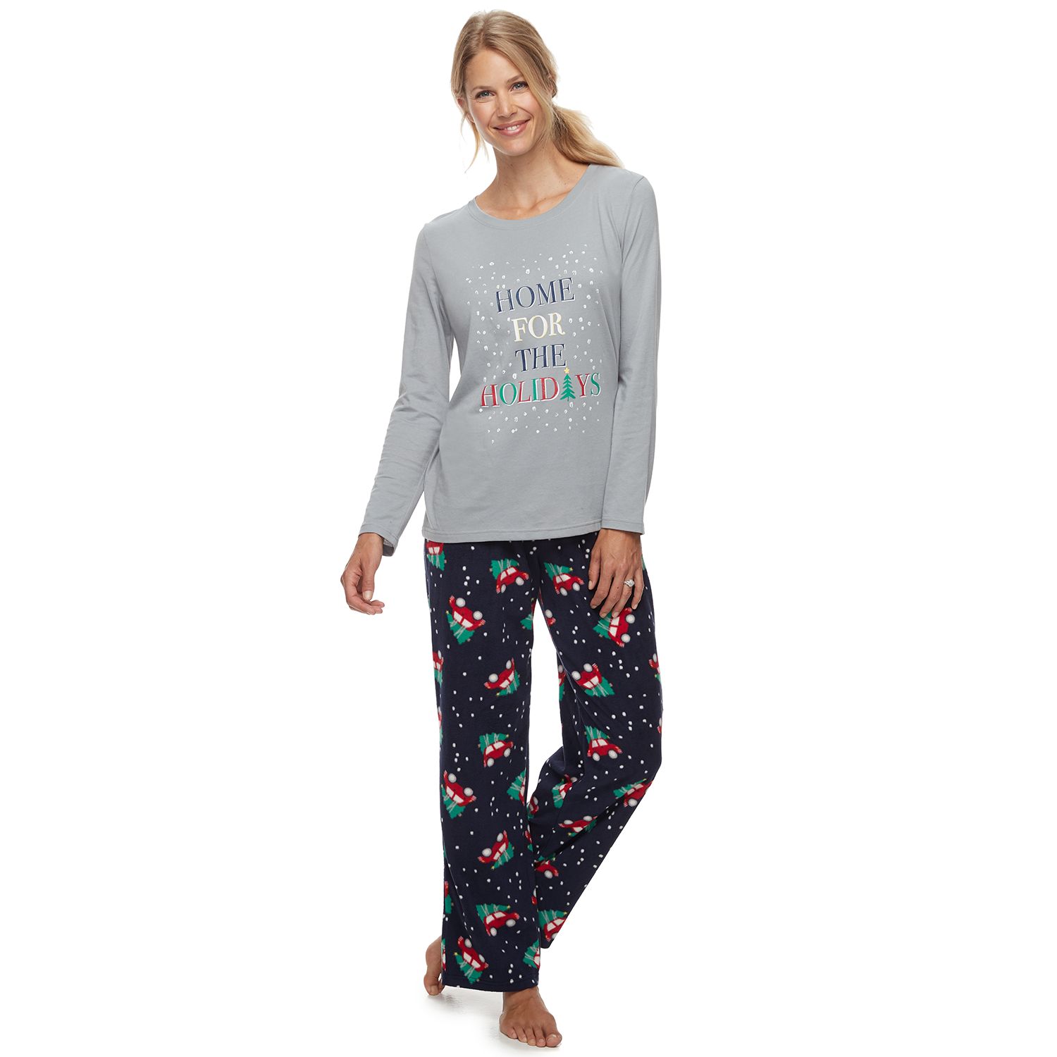 Holidays Tee \u0026 Pants Pajama Set