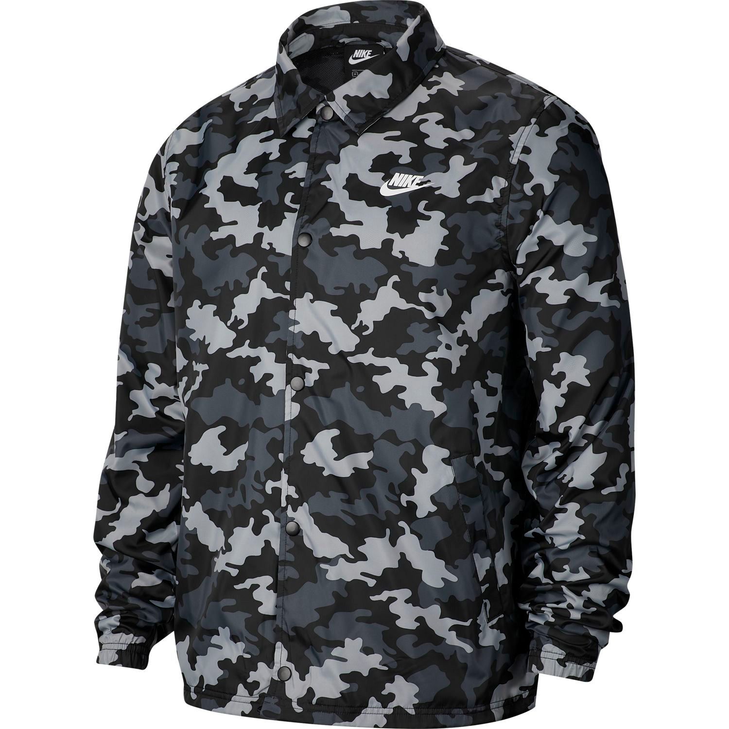 nike grey camo jacket