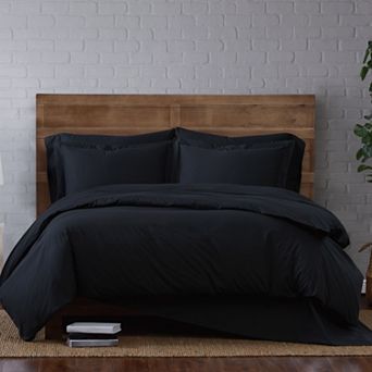 Brooklyn Loom Classic Cotton Duvet Cover Set