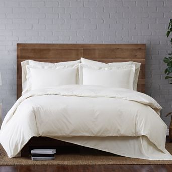 Brooklyn Loom Classic Cotton Duvet Cover Set
