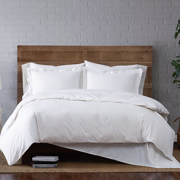 Brooklyn Loom Classic Cotton Duvet Cover Set