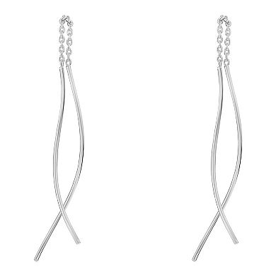 PRIMROSE Sterling Silver Threader Earrings