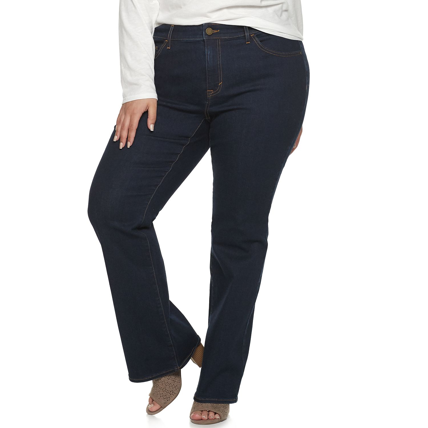 kohls plus size womens jeans