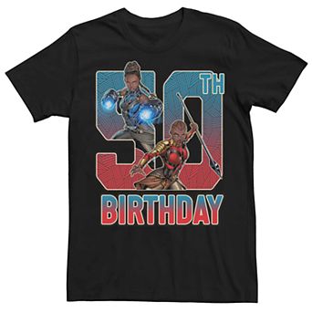 Men's Marvel's Shuri Okoye 50th Birthday Tee