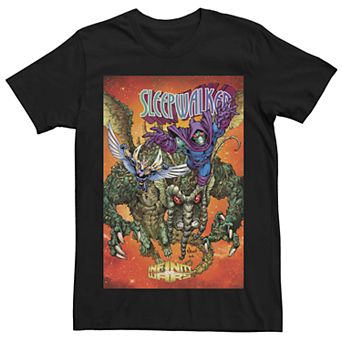 Men's Marvel's Infinity Wars Sleepwalker #3 Comic Cover Tee