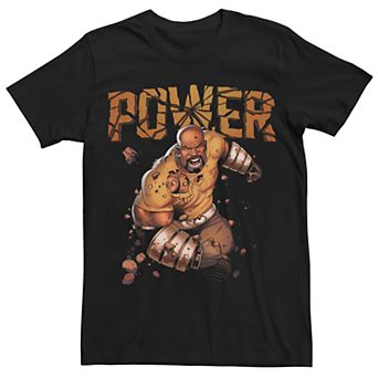 Men's Marvel's Luke Cage Power Shattered Poster Tee