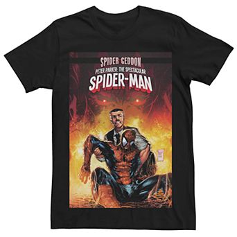 Men's Marvel's Spectacular Spider-Man #312 Comic Cover Tee