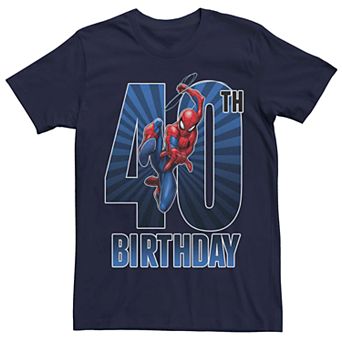 Men's Marvel's Spider-Man 40th Birthday Tee