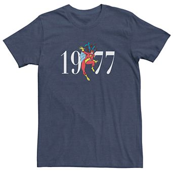 Men's Marvel's Spider-Woman 1977 Retro Logo Tee