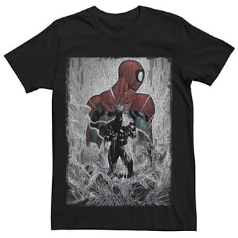 Men's Marvel's Spider-Man Reborn Comic Cover Tee