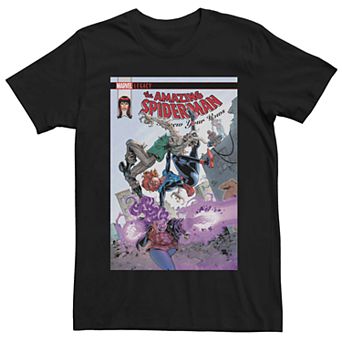 Men's Marvel's Spider-Man Vows Comic Cover Tee