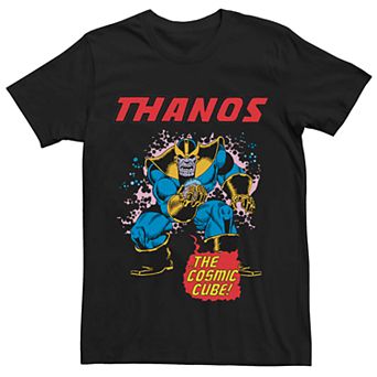 Men's Marvel's Thanos Vintage Cosmic Cube Tee