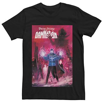Men's Marvel's Doctor Strange Damnation #1 Comic Cover Tee