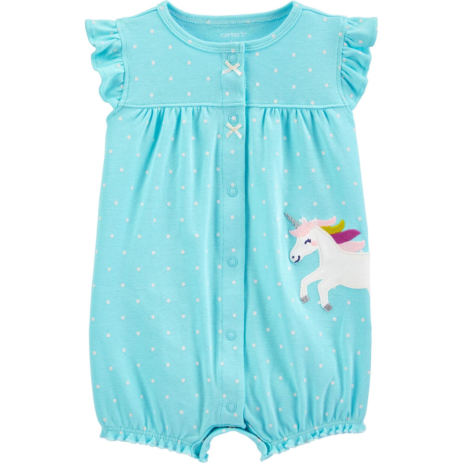 girls unicorn romper