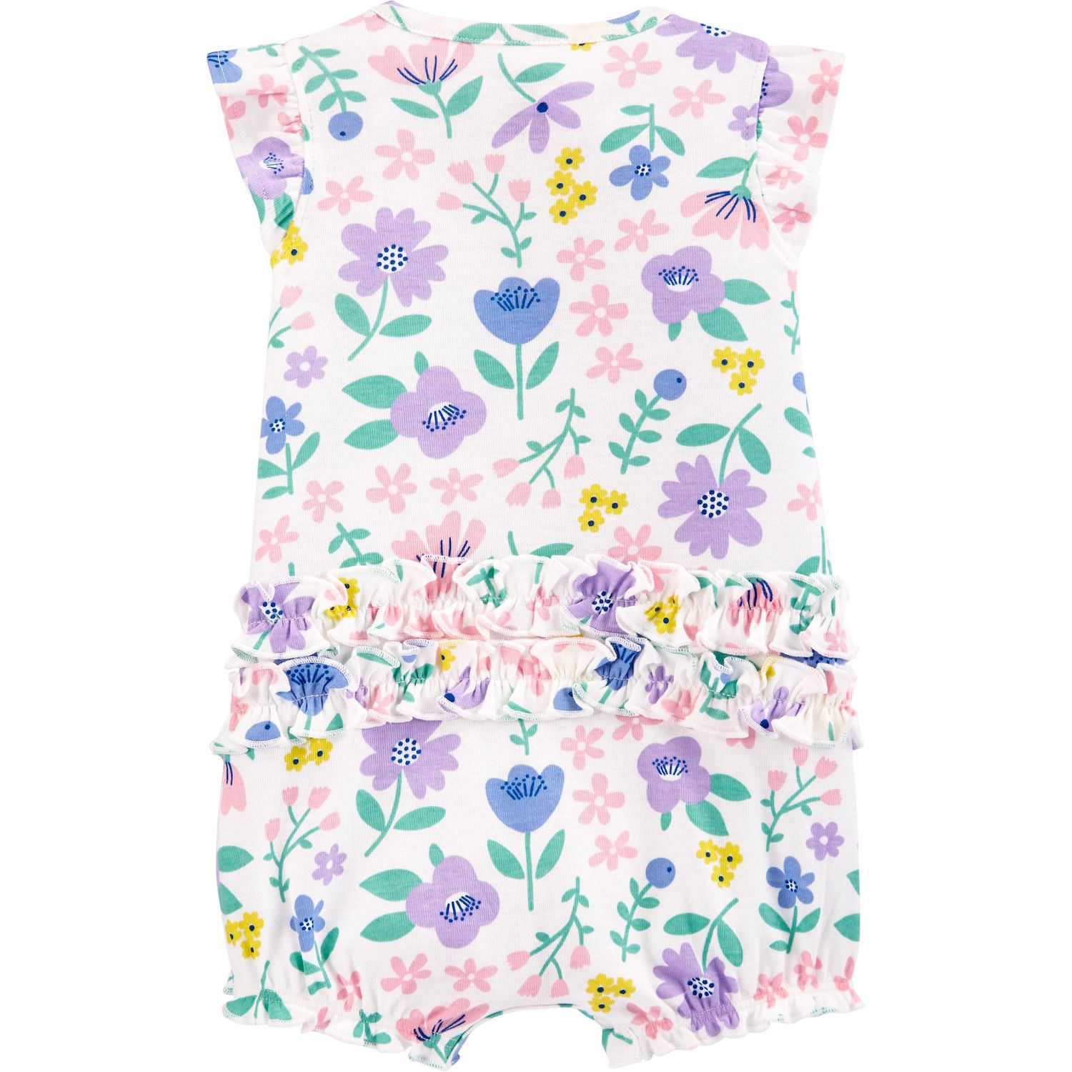 Baby Girl Carter's Floral Snap-Up Romper