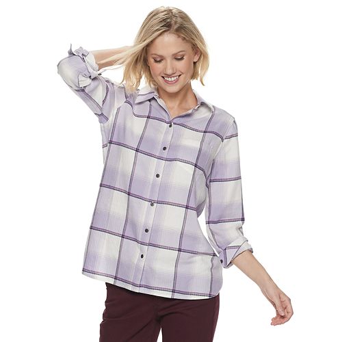 Women's SONOMA Goods for Life® Flannel Shirt