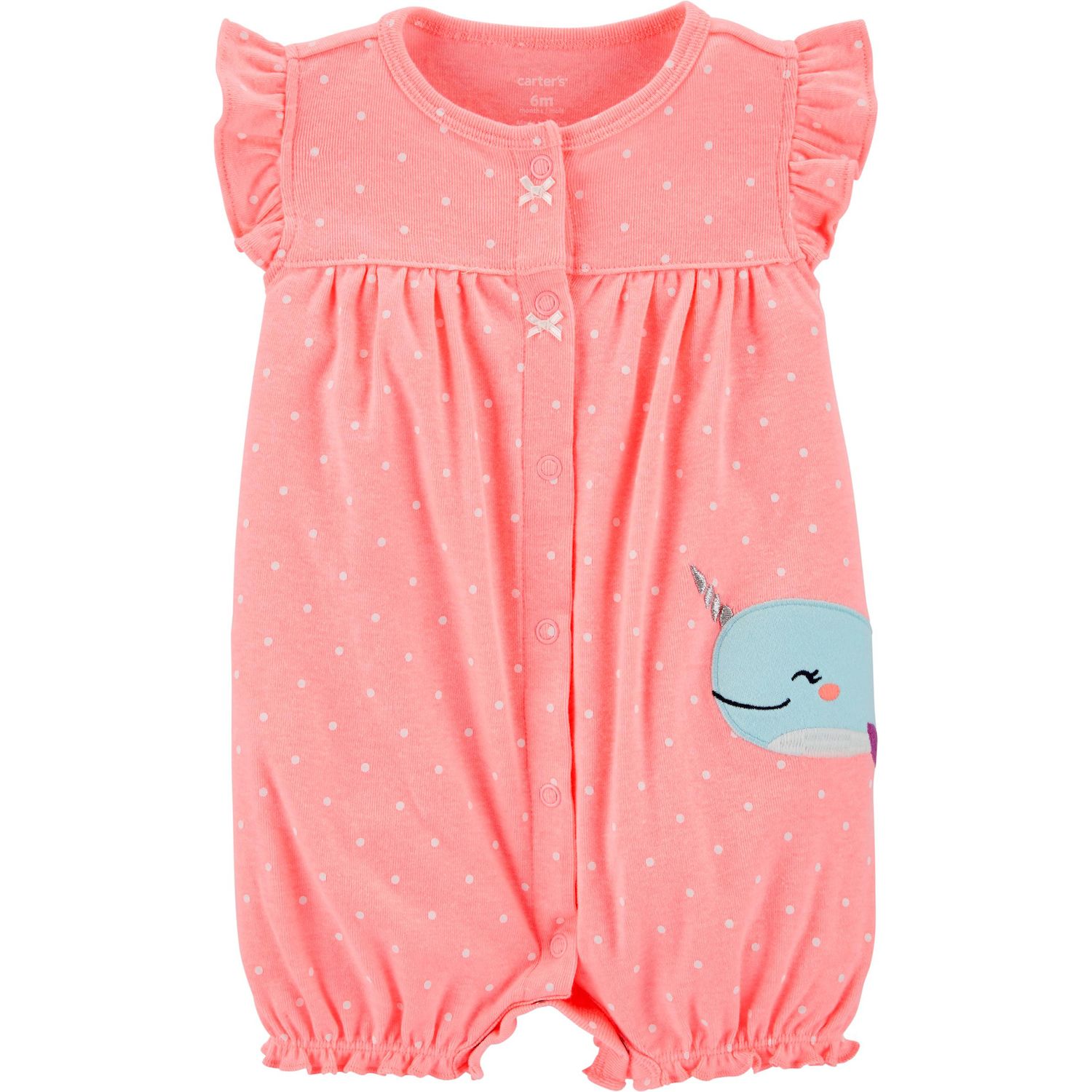 carters rompers girl