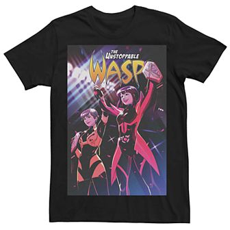 Men's Marvel's The Unstoppable Wasp (2018) #2 Comic Cover Tee
