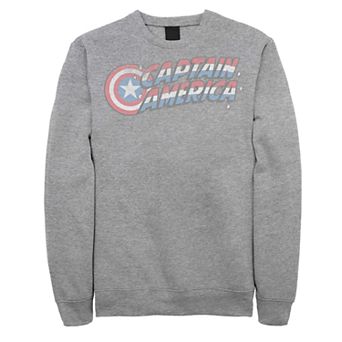 Men's Marvel's Captain America Vintage Shield Logo Fleece