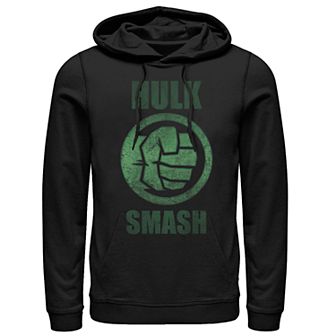 Men's Marvel's Hulk Smash Logo Hoodie