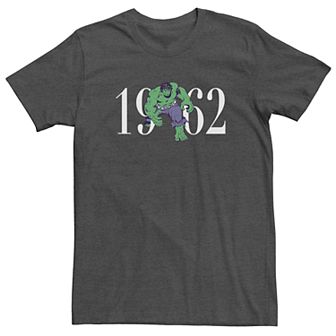 Men's Marvel's Hulk Vintage 1962 Logo Tee