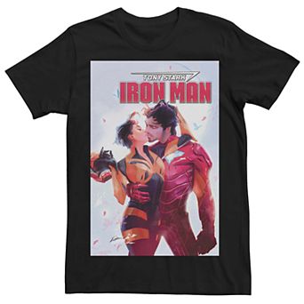 Men's Marvel's Tony Stark: Iron Man (2018) #4 Comic Cover Tee