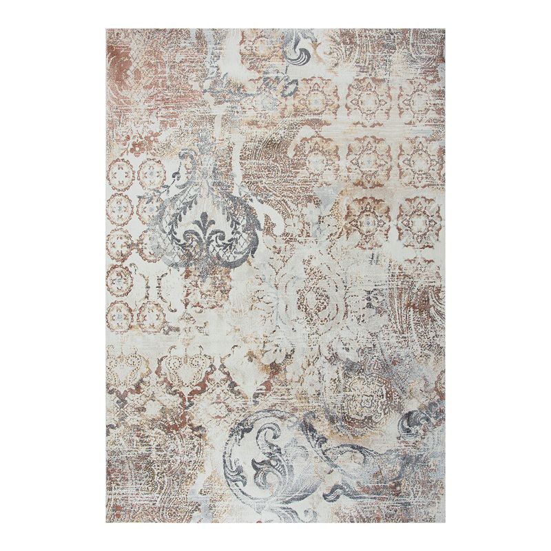 Rizzy Home Lauren Bristol Rug, Brown, 8X10 Ft