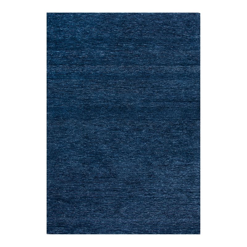 Rizzy Home Sydney Mason Park Rug, Blue, 7.5X9.5 Ft