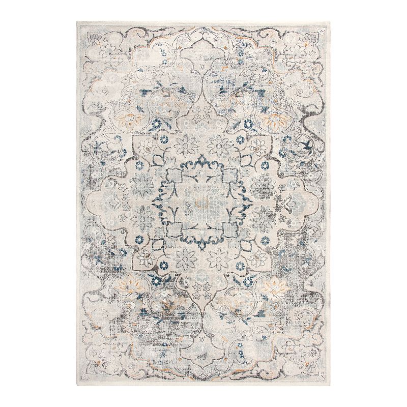 Rizzy Home Olivia Bristol Rug, Brown, 8X10 Ft