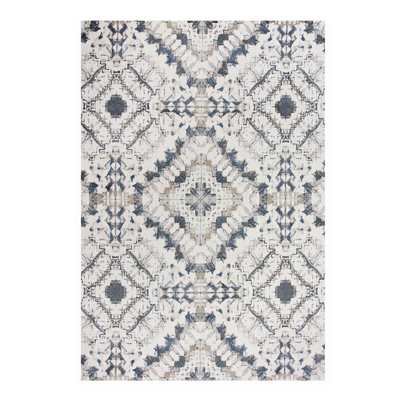 Rizzy Home Isabella Bristol Rug, Grey, 3X8 Ft