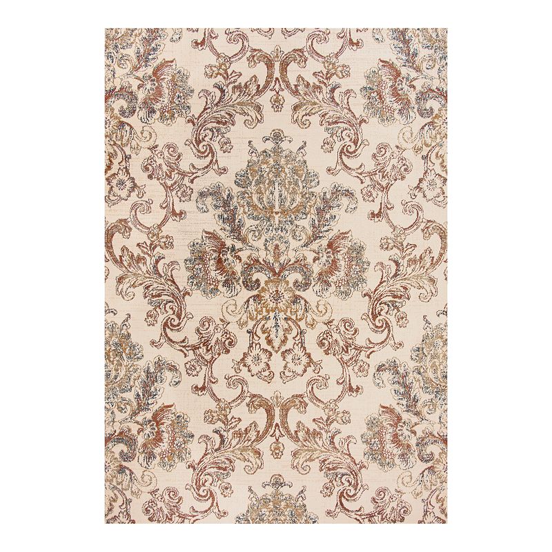 Rizzy Home Grace Bristol Rug, Brown, 8X10 Ft