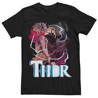 Men's Marvel Thor Jane Foster Lightning Tee