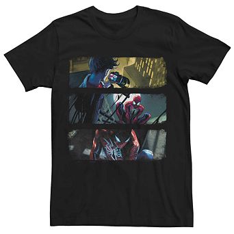 Men's Marvel Spider-Man Action Panels Tee