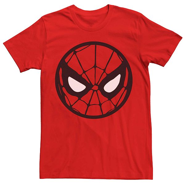 Men's Marvel Spider-Man Mask Icon Logo Tee