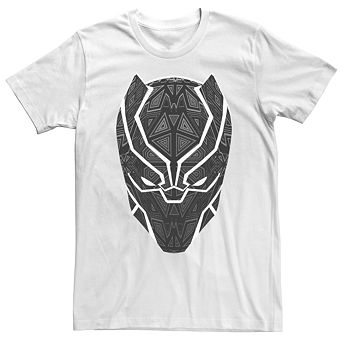 Men's Marvel Black Panther Geometric Mask Tee