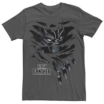 Men's Marvel Black Panther Claw Shredded Tee
