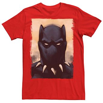 Men's Marvel Black Panther Painted Portrait Tee