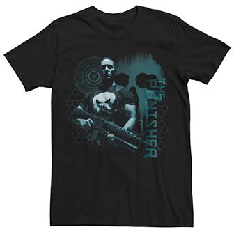 Men's Marvel The Punisher Realistic Portrait Tee