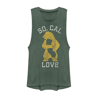 Juniors' "So. Cal Love" California State Bear Graphic Muscle Tank Top
