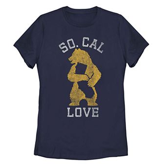 Juniors' "So. Cal Love" California State Bear Graphic Tee