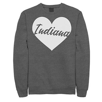 Juniors' Indiana Heart Graphic Sweatshirt
