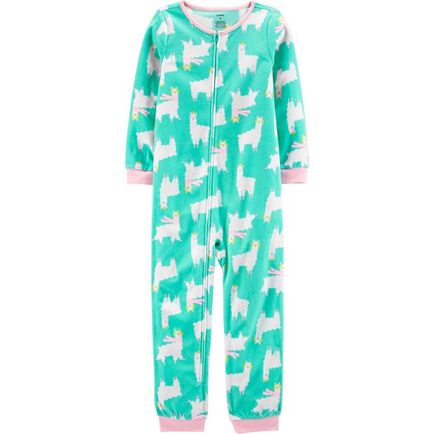 Girls best sale footless pajamas