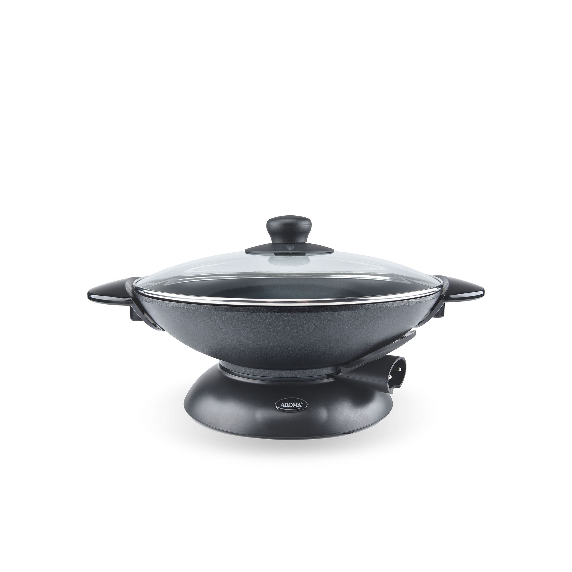 Aroma 5-qt. Electric Wok, Black