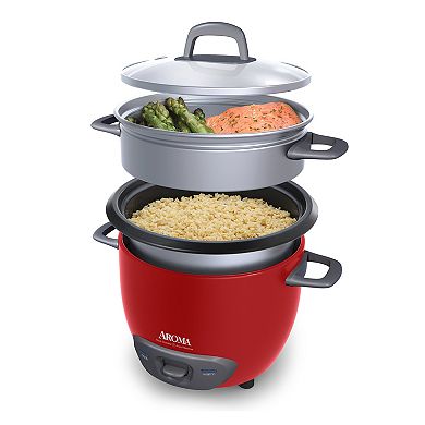 AROMA® 6-Cup (Cooked) / 1.5Qt. Rice & Grain Cooker