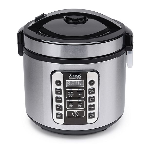 Aroma PROFESSIONAL PLUS 20-Cup Digital Multicooker Rice Cooker