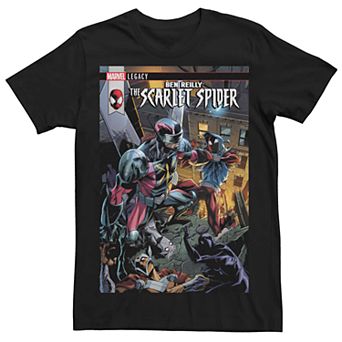 Men's Marvel Ben Reilly Scarlet Spider #13 Comic Cover Tee