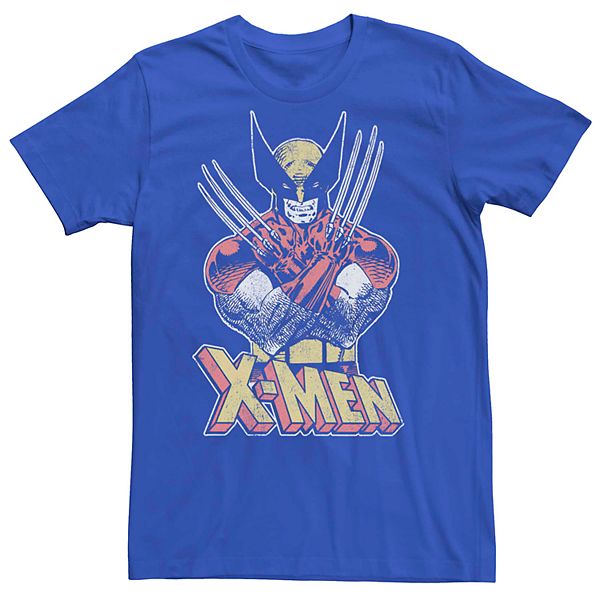 Men's Marvel X-Men Wolverine Vintage Portrait Tee