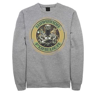 Men's Marvel Black Panther Wakanda Forever Circle Logo Fleece