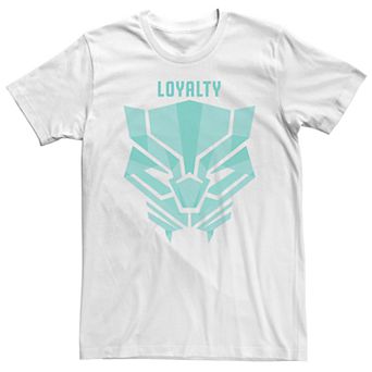 Men's Marvel's Black Panther Logo Loyalty Tee